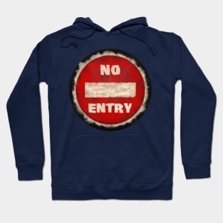 No Entry - Messy Style Hoodie